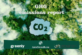 ARMSWISSBANK SETS NEW STANDARD WITH FIRST GHG EMISSIONS REPORT